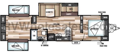 Wildwood Travel Trailer Floor Plans Viewfloor Co