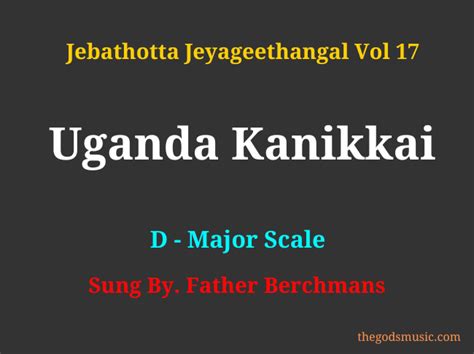 Uganda Kanikkai Keyboard Chords