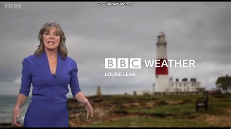 Louise Lear Bbc Weather 3rd January 2020 60 Fps Youtube