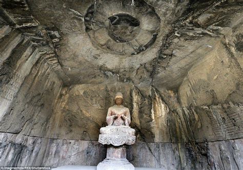 7th Century Ad Buddhist Temple Found Within The Longmen Grottoes Henan