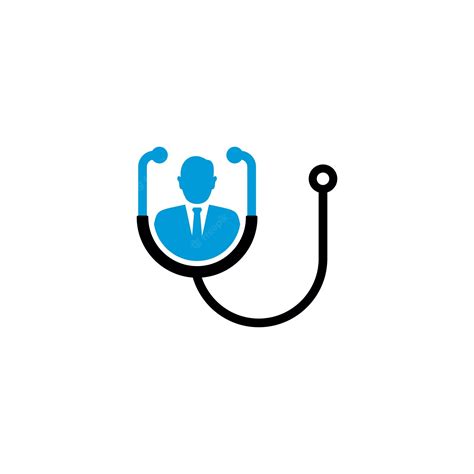 Premium Vector Doctor And Stethoscope Logo Template Design