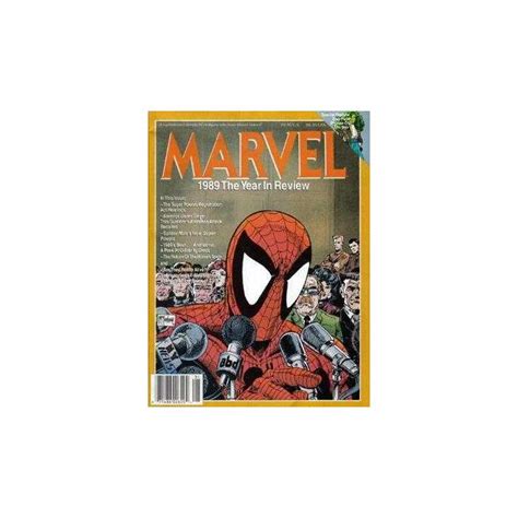 Marvel The Year In Review 1990 1989 5 0 VGFN Magazine Todd