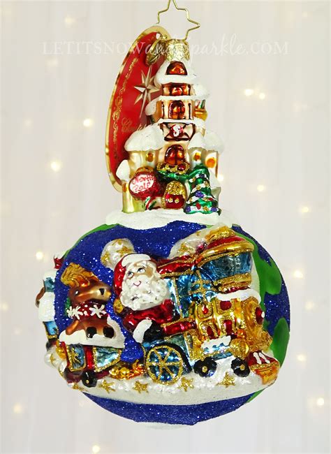 2023 Christopher Radko Ornaments | Let It Snow and Sparkle 4/7