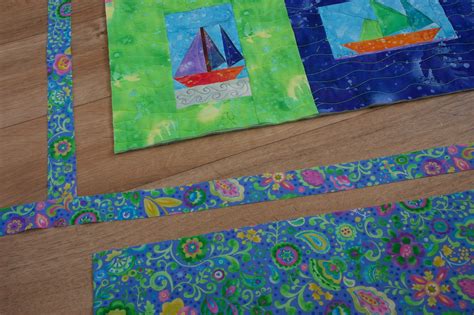 Summer Project With Boats Assembly Boats For Quilt Or Pillows