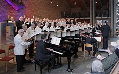 Männerchor zwischen Freude und Sorge