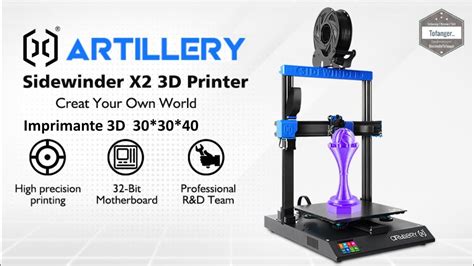 Artillery Sidewinder X2 3D Printer Unboxing Montage De L Imprimante