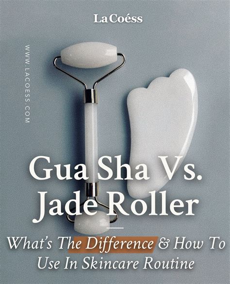 Gua Sha Tool Vs. Jade Roller - What’s the Difference?