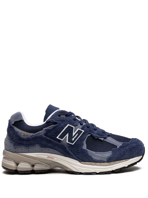 New Balance 2002r Protection Pack Sneakers Blau Farfetch De