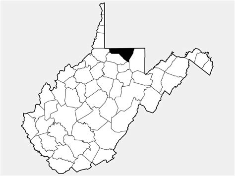 Monongalia County, WV - Geographic Facts & Maps - MapSof.net