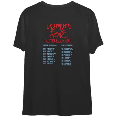 Red Hot Chili Peppers 2022 Global Stadium Tour T Shirt Aopprinter