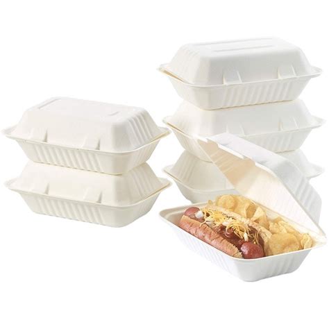 Compostable Tableware Disposable Envase Biodegradable Dinnerware 450ml