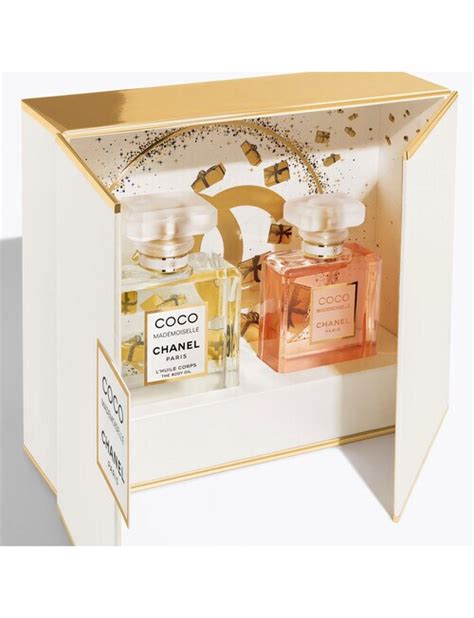 CHANEL COCO MADEMOISELLE SET WITH EAU DE PARFUM 50 ML AND SPRAY BODY ...