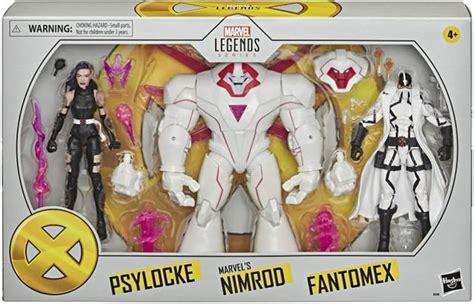 Psylocke Nimrod And Fantomex X Men Marvel Legends Em Manaus