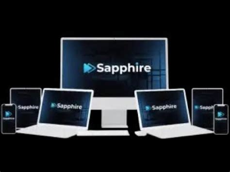 Sapphire App Review Bonus OTOs First A I Powered YouTube Channel