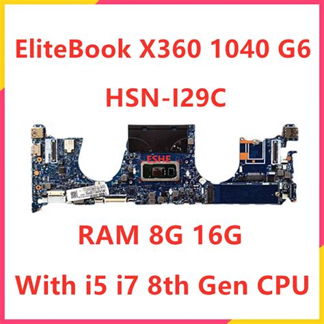 Hsn I C For Hp Elitebook X G Laptop Motherboard Mainboard