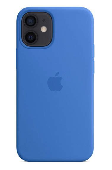 Apple Iphone 12 Mini Silicone Case Magsafe Capri Blue Elive Nz