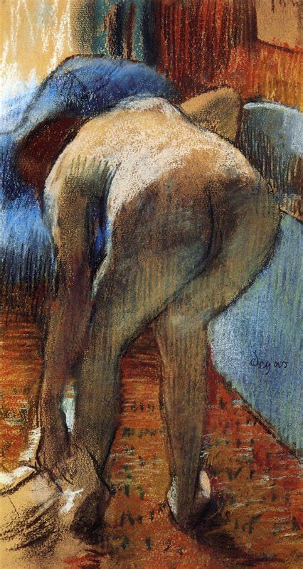 Tengase Presente La serie bañista de Edgar Degas