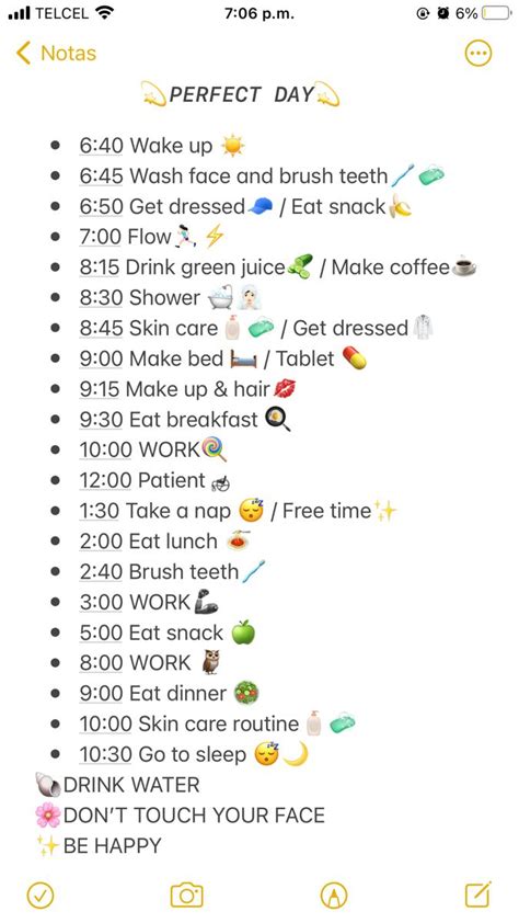 Glow Up School Routine For Teens Morning Routine Checklist Morning