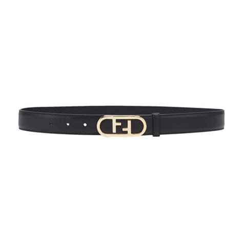 Fendi Belt Noir Editorialist