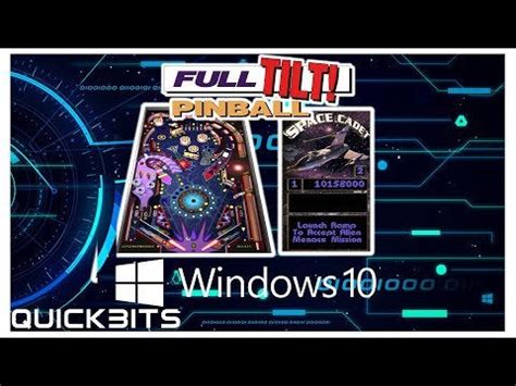 How To | Install | Full Tilt! Pinball | Space Cadet Game | Windows 10 ...