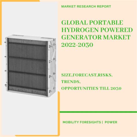 Global Portable Hydrogen Powered Generator Market 2022 2030 February