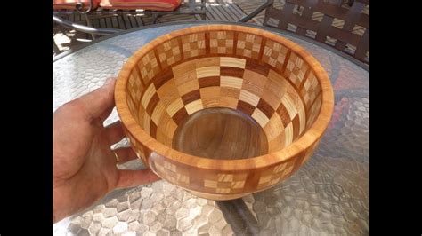 Woodturning With Naked Turner Segmented Fruit Bowl Part 2 YouTube