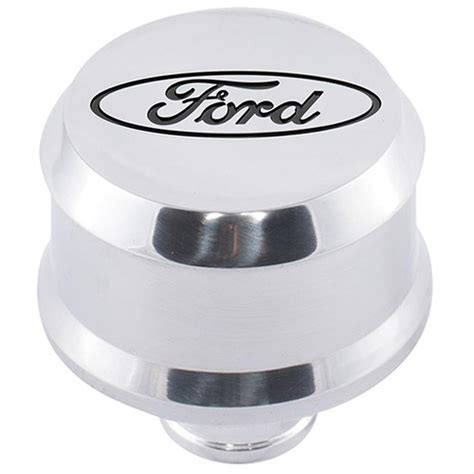 Ford Slant Edge Breather Polished Part Details For Ford