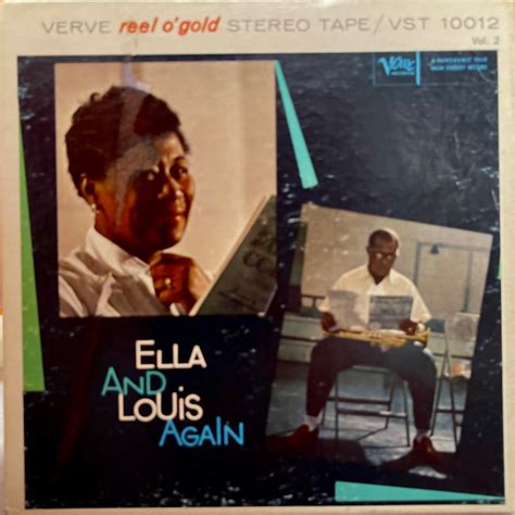 Ella And Louis Ella And Louis Again Volume Two 1957 Reel To Reel