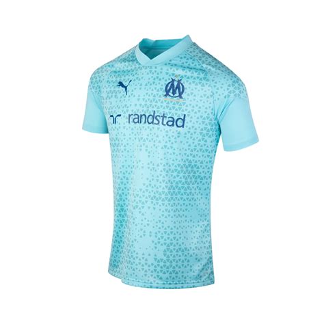 Maillot Entra Nement Om Bleu Ciel Sur Foot Fr