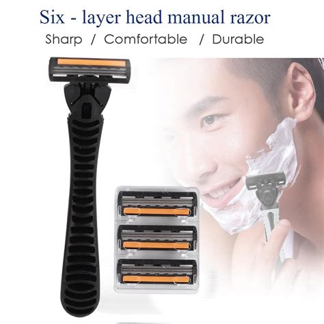 3-layer Stainless Steel Safety Classic Manual Razo... – Grandado