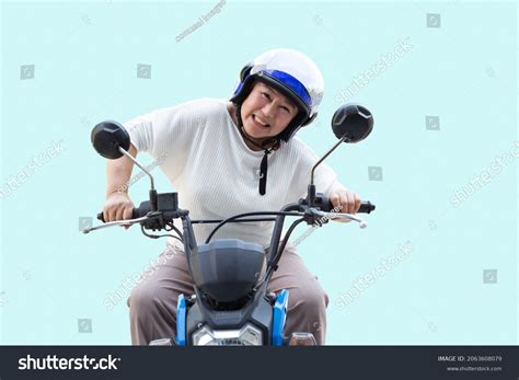 Old Woman Riding Bike Isolated Over 673 Royalty Free Licensable Stock