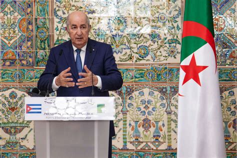 Le président algérien Abdelmadjid Tebboune se rendra en France en mai