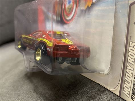 2007 HOLIDAY RODS PLYMOUTH BARRACUDA FUNNY CAR 赤 レッド プリムスバラクーダ ファニーカー Hot Wheels ホットウィール 新品 の