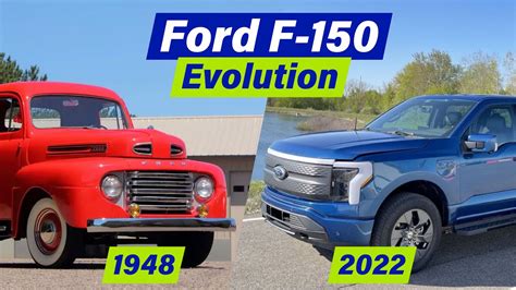 1984 2022 The Evolution Of The Ford F 150 Pickup Truck Youtube