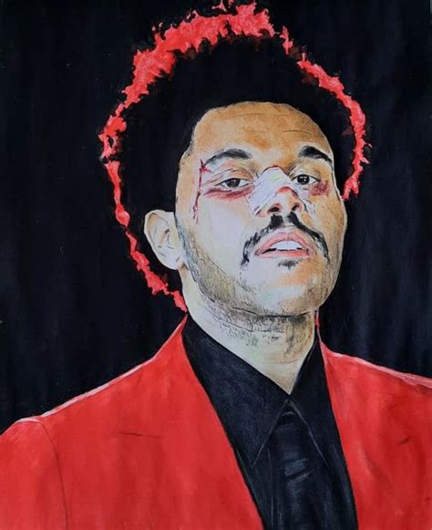 The Weeknd Drawing Rtheweeknd