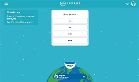 fix world hunger  freerice gamify list