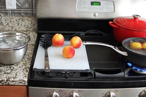 How to Peel a Peach | Beantown Baker