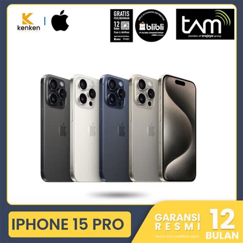 Promo Apple Iphone Pro Gb Gb Gb Tb Garansi Resmi Ibox Tam