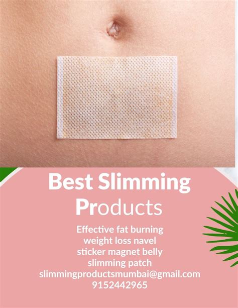 Effective Fat Burning Weight Loss Navel Sticker Magnet Belly Slimming