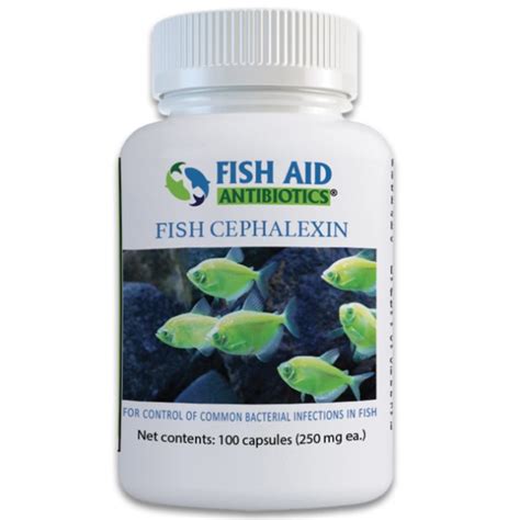 Fish Flex Cephalexin Antibiotics 250 Mg 100 Count Knives