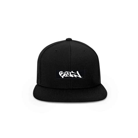 Boston Graffiti Box Logo Snapback Hat | THE LABEL LTD