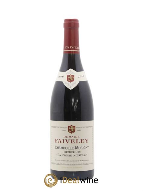 Acheter Chambolle Musigny 1er Cru Combe D Orveau Faiveley 2018 Lot 87951