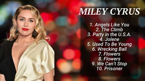 Miley Cyrus ~ Greatest Hits Full Album ~ Best Songs All Of Time Youtube