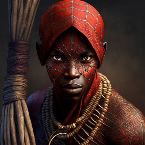 African Spider Man By Spiderstalker On Deviantart