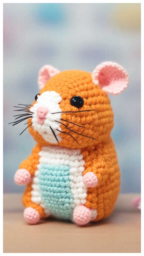 Little Hamster Amigurumi Crochet Free Pattern Free Crochet Patterns