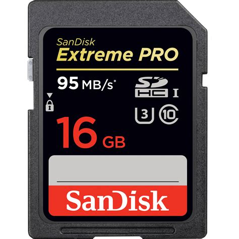 Sandisk Gb Extreme Pro Uhs I Sdhc Memory Card Sdsdxp G A