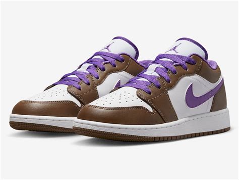 Air Jordan 1 Low in Brown and Purple | Flipboard