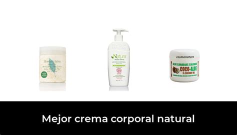 Mejor Crema Corporal Natural En Basado En Comentarios