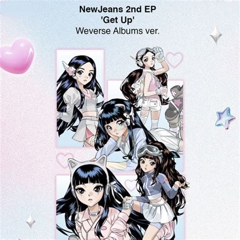 NEWJEANS Get Up Weverse Album Ver