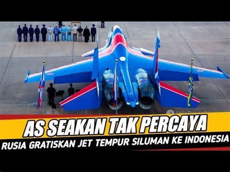 Media As Heboh Indonesia Dapat Gratisan Jet Tempur Siluman Rusia